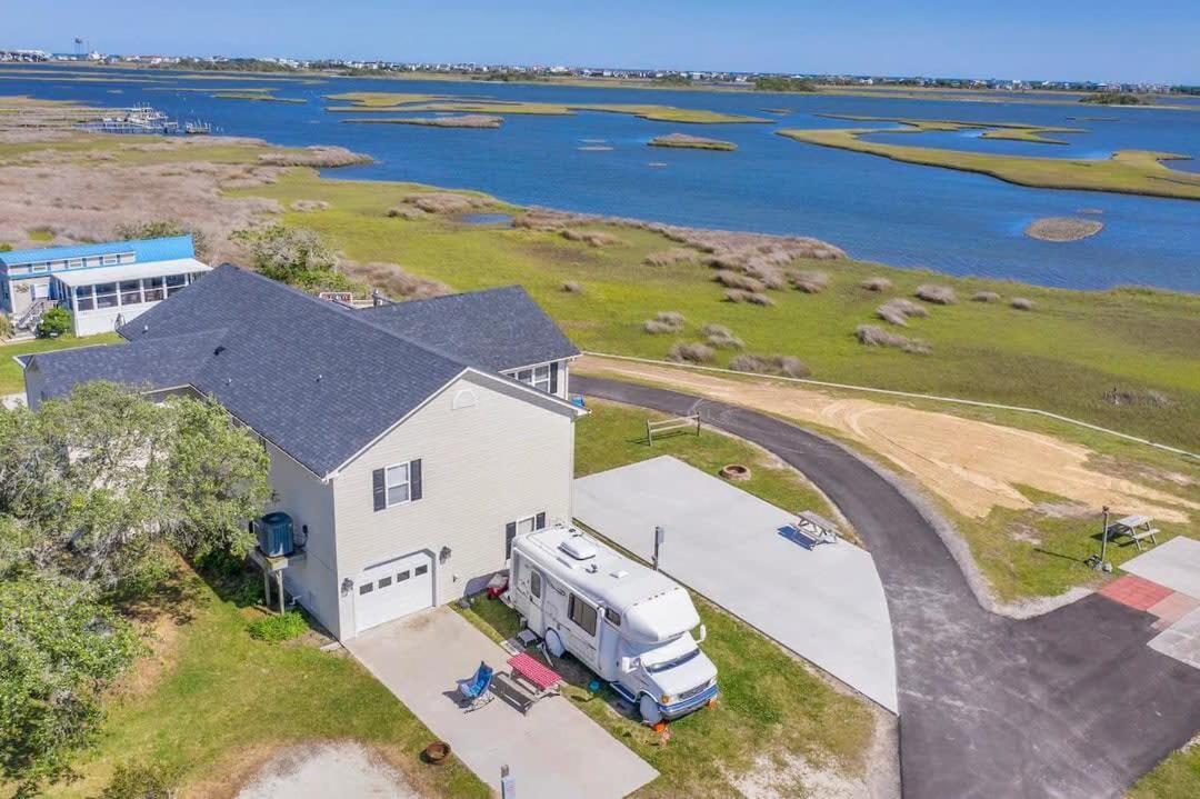 Surf City Serene Waterfront Vacation Home Extérieur photo