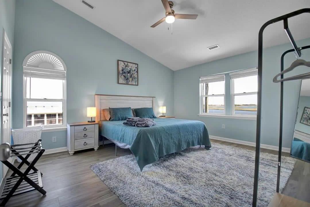 Surf City Serene Waterfront Vacation Home Extérieur photo